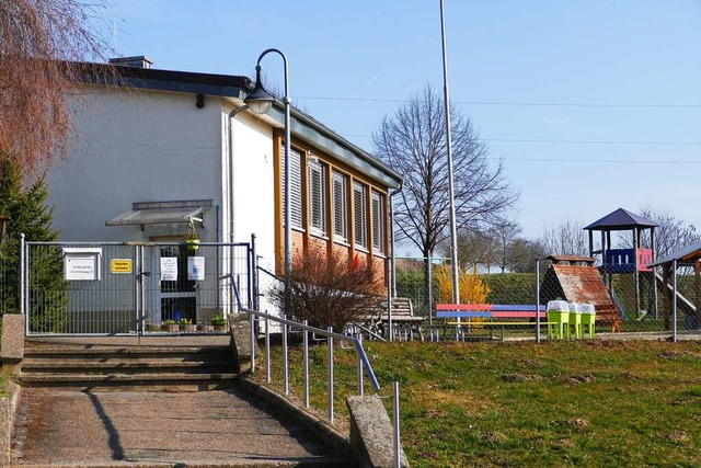 Der Kindergarten in Blansingen bleibt ...rtenjahres im Sommer 2024 geschlossen.  | Foto: Victoria Langelott