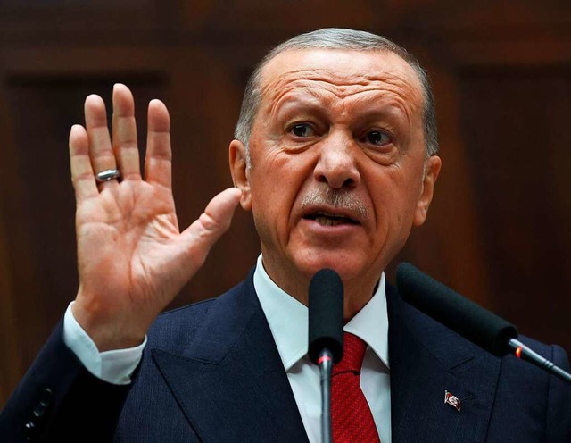 Am Freitag zu Gast in Berlin: Recep Tayyip Erdogan, Staatsoberhaupt der Trkei.  | Foto: ADEM ALTAN (AFP)