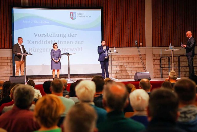 Vorstellung der Kandidatin und der  be...rgermeisterwahl in Kappel-Grafenhausen  | Foto: Adrian Hofmann