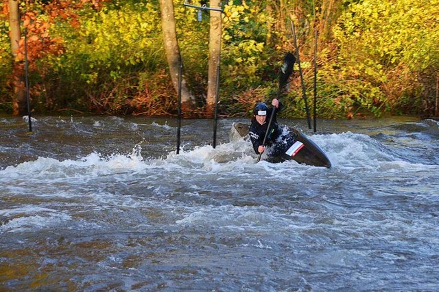 Fr manche Sportlerin ist das viele Wasser der Elz gerade ein Segen.  | Foto: Felix Lieschke-Salunkhe