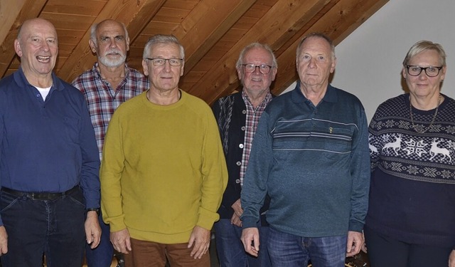 Das neue Orga-Team (von links): Dirige...le,  Hans-Peter Wehrle, Sonja Niederer  | Foto: Roland Pfisterer