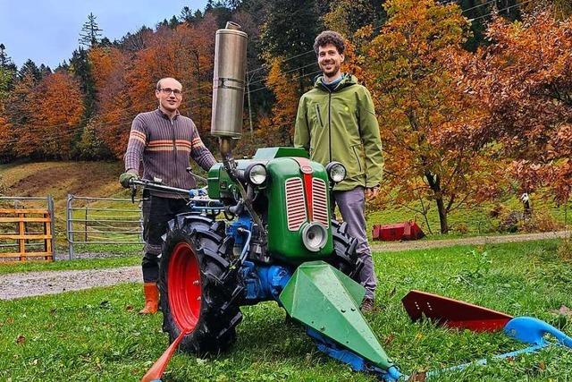 Gemeinsam sind Landwirte im Landkreis Lrrach technisch auf dem neusten Stand