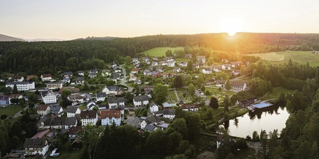 Blick auf Friedenweiler samt Weiher un...ner der Anziehungspunkte der Gemeinde.  | Foto: Hochschwarzwald Tourismus GmbH
