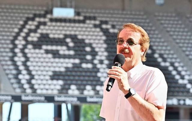 Der gebrtige Lahrer Eberhard Fugmann ist seit 2021 Prsident des SC Freiburg.  | Foto: Michael Bamberger