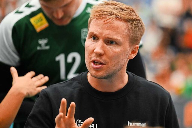 FT-Trainer Jakob Schnhagen sieht sein...ger Volleyballer in einem Lernprozess.  | Foto: Achim Keller
