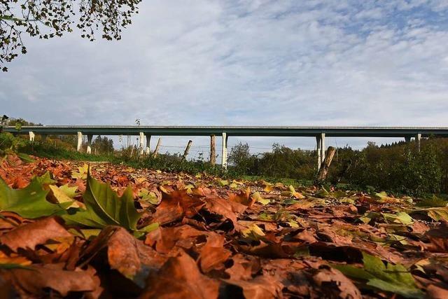 Die Dultenaugrabenbrcke auf der A98 ist offen, der Herrschaftsbucktunnel bleibt zu