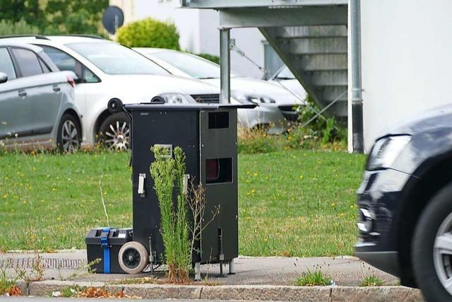 Radarkontrolle: Jeder Zweite fhrt zu schnell an der Markgrafenstrae in Denzlingen