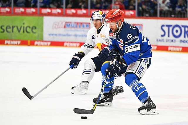 Benjamin Marshall (vorne) befindet sich  seit Wochen in Topform.  | Foto: IMAGO/Eibner-Pressefoto/Sven Laegler