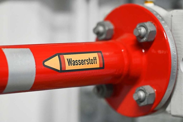 Wasserstoffversorgung befindet sich no...l nach dem Wunsch der SPD mitmischen.   | Foto: Bernd Weibrod (dpa)