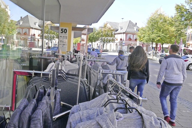 Da kann  es aus Sicht des Gewerbeverei...er Einzelhandel ist elementar wichtig.  | Foto: Andr Hnig