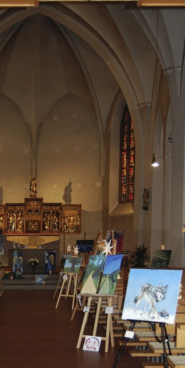 Kunst in der Kirche St. Georg  | Foto: Petra Hartmann