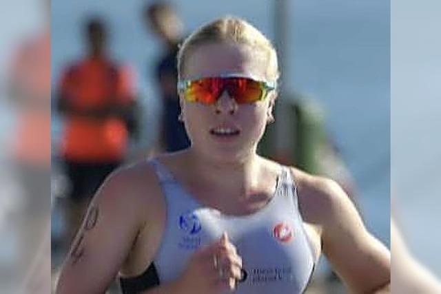 Katharina Mller Vierte ber die Olympische Distanz