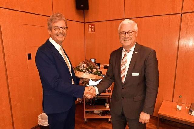 Lorenz Wehrle ist neuer Beigeordneter in Weil am Rhein