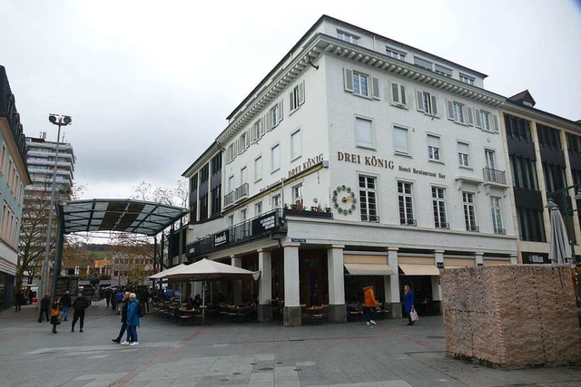 Im Restaurant im Drei Knig am Alten M...,   werden bald wieder Gste bewirtet.  | Foto: Peter Gerigk