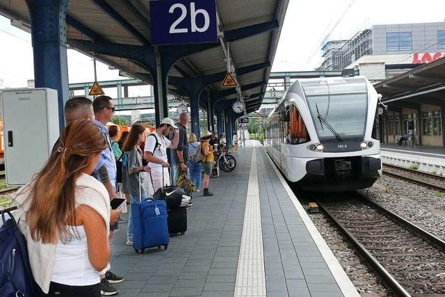 Die Elektrifizierung der Hochrheinbahn wird am 18. Dezember besiegelt