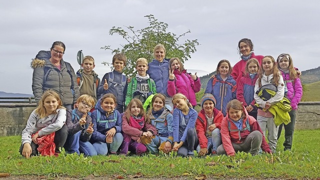 Die Klasse 4 der Grundschule Mundingen im Landschulheim in Oberried  | Foto: privat
