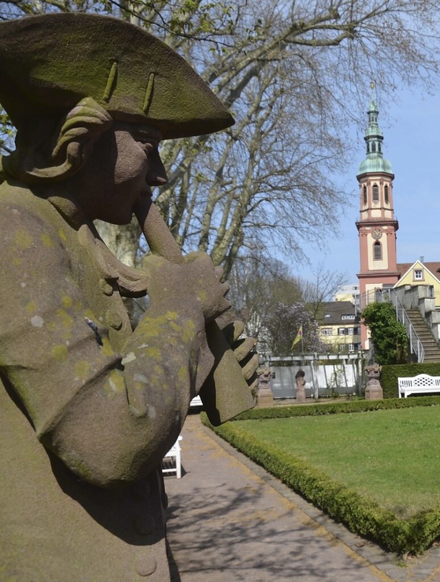 Im April 2021 durch Vandalismus zerst...ten, das Original steht im Lapidarium.  | Foto: Helmut Seller                       