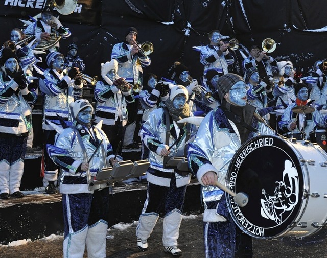 Ein Bild aus alten Tagen: Die Hotzengu...beim Stllfscht Oben Er in Rickenbach  | Foto: Kirsten Lux