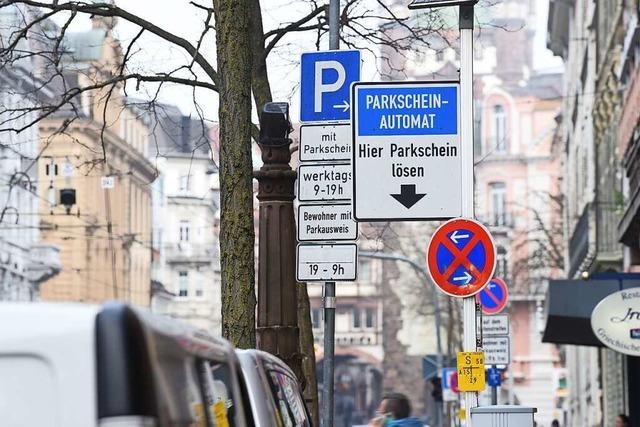 Das Parken soll in Freiburg 20 bis 30 Cent die Stunde teurer werden