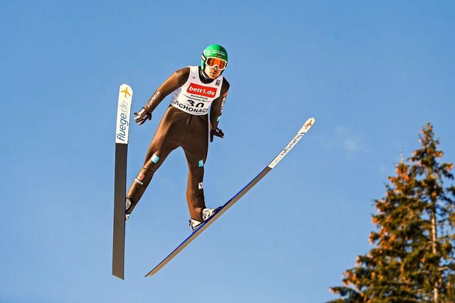 Mit seinen Leistungen im Springen hade...ommenden Wochen soll es besser werden.  | Foto: IMAGO/Eibner-Pressefoto/Roger Buerke