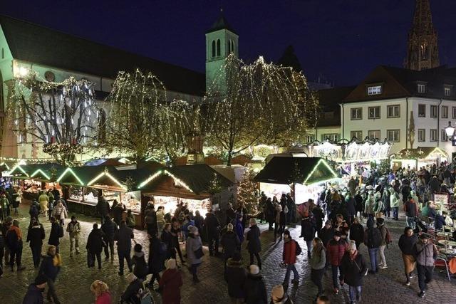 Der 50. Freiburger Weihnachtsmarkt ist erffnet