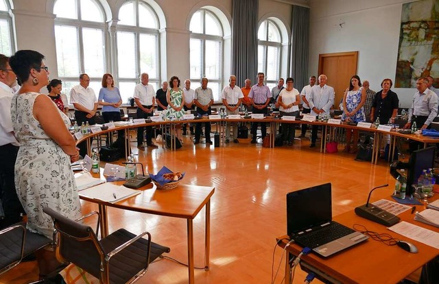 Der Lahrer Gemeinderat bei seiner ersten Sitzung nach der Kommunalwahl 2019  | Foto: Mark Alexander