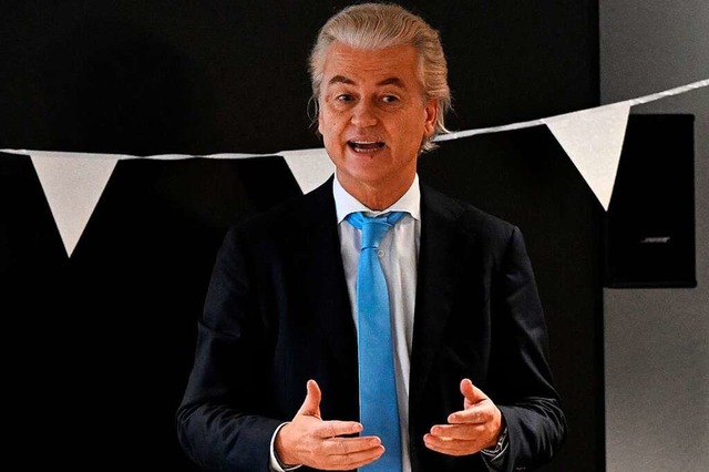 Wahlsieger : Geert Wilders  | Foto: JOHN THYS (AFP)