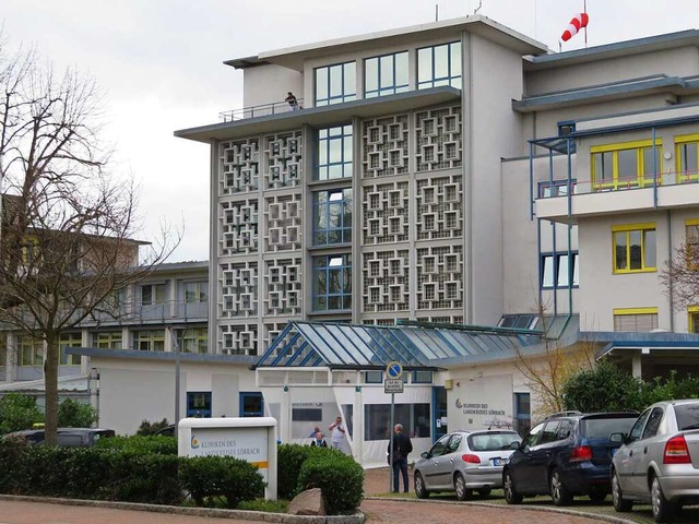 Das Kreiskrankenhaus in Lrrach  | Foto: Peter Gerigk