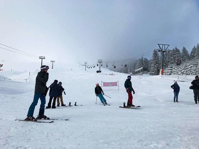 Wann wird   die Skisaison erffnet? Vo... am Feldberg Anfang Dezember der Fall.  | Foto: Annika Vogelbacher
