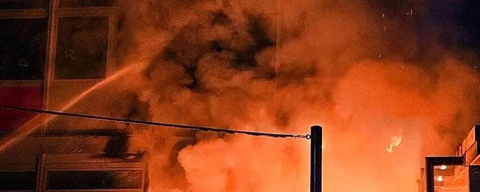 Feuer an der Teninger Grundschule - Polizei geht von Brandstiftung aus