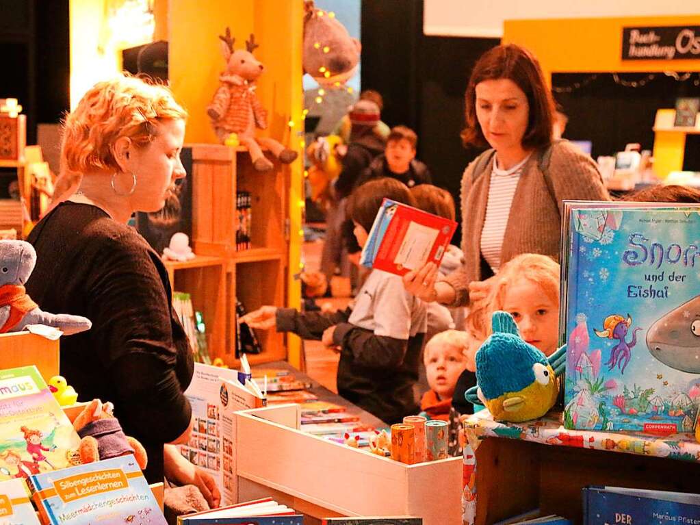 Ganz viel Lesespa und ein groes Rahmenprogramm gibt es bei der Kinderbuchmesse im Burghof Lrrach.