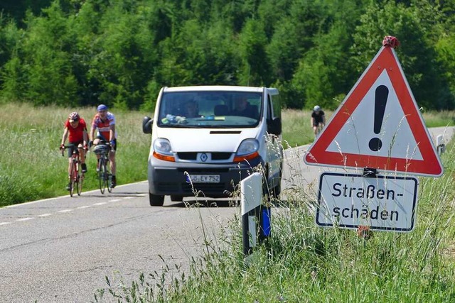 Zwischen Egringen und Holzen plant der Kreis einen separaten Radweg.  | Foto: Victoria Langelott