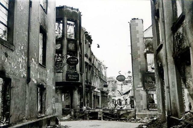 Im Zweiten Weltkrieg wurde Freiburg von einer lebendigen Stadt zur Trümmerwüste