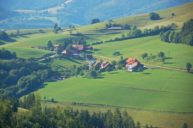 Frhnd mit seinen neun Ortsteilen wird vielleicht zum Bioenergiedorf.   | Foto: Hermann Jacob