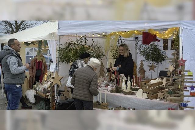 Premiere fr Adventsmarkt in Wyhl