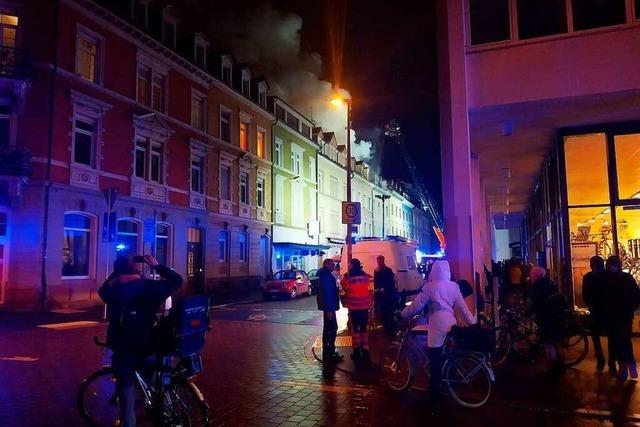 Im Freiburger Stadtteil Sthlinger hat es gebrannt – keine Verletzten