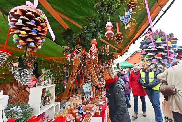 Freiburgs Weihnachtsmarkt ist erffnet.  | Foto: Michael Bamberger