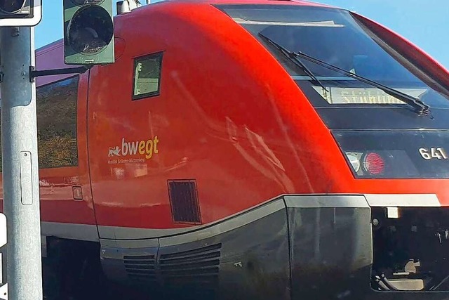 Momentan verkehren auf der Bahnstrecke im Wutachtal nur Schlerzge.  | Foto: Edinger,Gerald