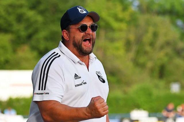 Trainer Christian Saban verlsst den SV Rust zum Saisonende