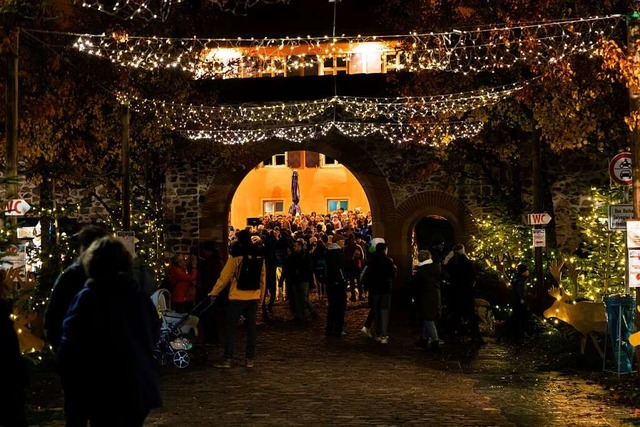 Das Weihnachtserlebnis in Kirchzarten steht am Wochenende an.  | Foto: Hubert Gemmert