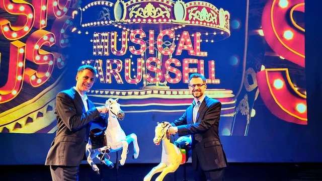 Ein &#8222;Musical-Karussell&#8220; se...hrer nchsten groen Show in Bewegung.  | Foto: Roswitha Frey