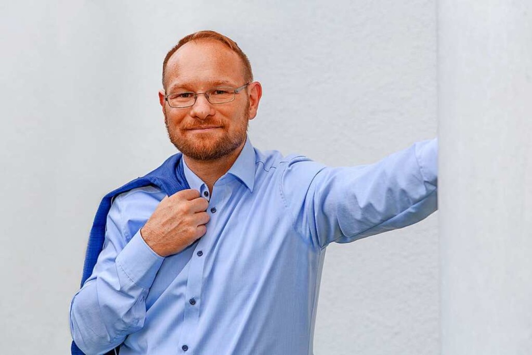 Und auch Christoph Krieger will Bürgermeister der Gemeinde Seelbach werden.  | Foto: privat