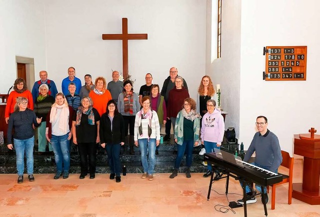 Der Let&#8217;s-Fetz-Chor freut sich a... Motto Songs vom Herzen fr die Seele.  | Foto: Wolfgang Scheu