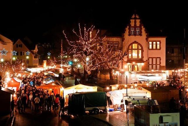Mit dem Weihnachtsmarkt in Vörstetten startet am Freitag die Adventszeit in der Region