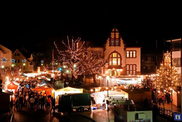 Denzlingen ldt am 16. und 17. Dezember zum Weihnachtsmarkt ein.  | Foto: Wirtschaftsnetzwerk Denzlingen