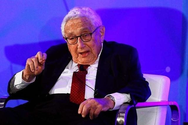 Zum Tod von Henry Kissinger: Der umtriebige Weltstratege