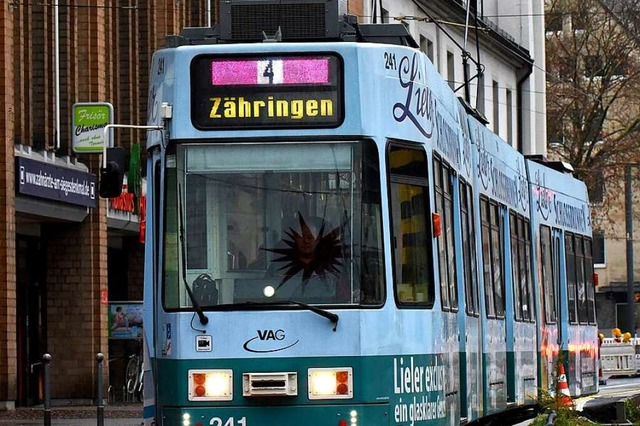 Straenbahn der VAG  | Foto: Rita Eggstein