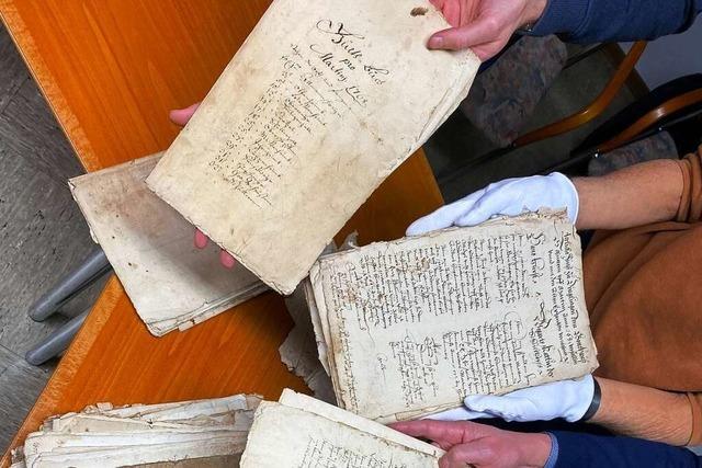 Bei einer Familienbuch-Recherche sind in Schuttern unbekannte Dokumente gefunden worden