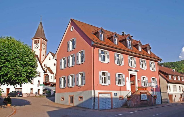 Das Rathaus der Gemeinde Schuttertal in Drlinbach  | Foto: Beate Zehnle-Lehmann