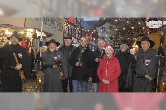 Weihnachtsmarkt in Burkheim ist erffnet